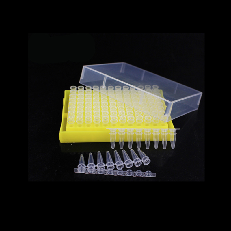 96孔PCR管盒8连管架0.2ml离心管盒离心管架冻存架